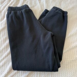 Lululemon Scuba Mid-Rise Oversized Jogger in Black Size Small Tall